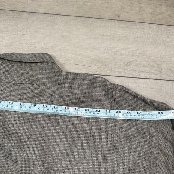 VTG SIGNUM Long Sleeve Button-Up Shirt SzXXL Microcheck Minimalist Germany Made - Picture 9 of 11